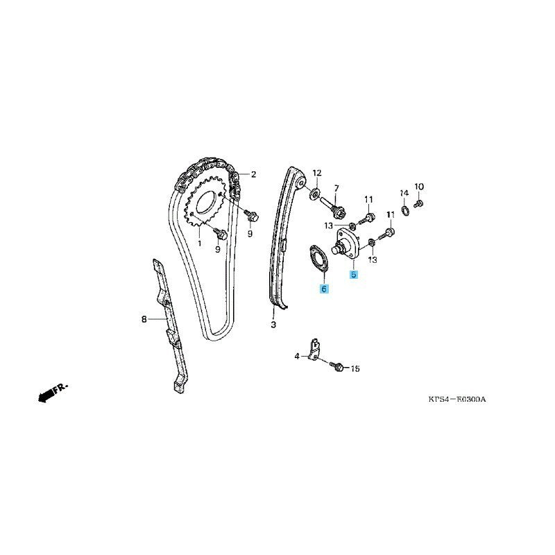 HONDA CRF230F 2012-2017 2019 Genuine Tensioner Lifter Assy & Gasket Set OEM