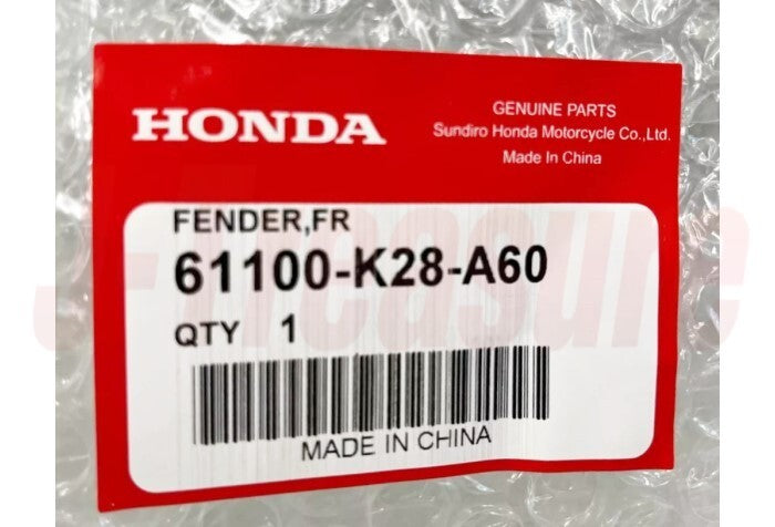 HONDA CRF125F 2019-2023 Genuine Front Fender 61100-K28-A60 OEM