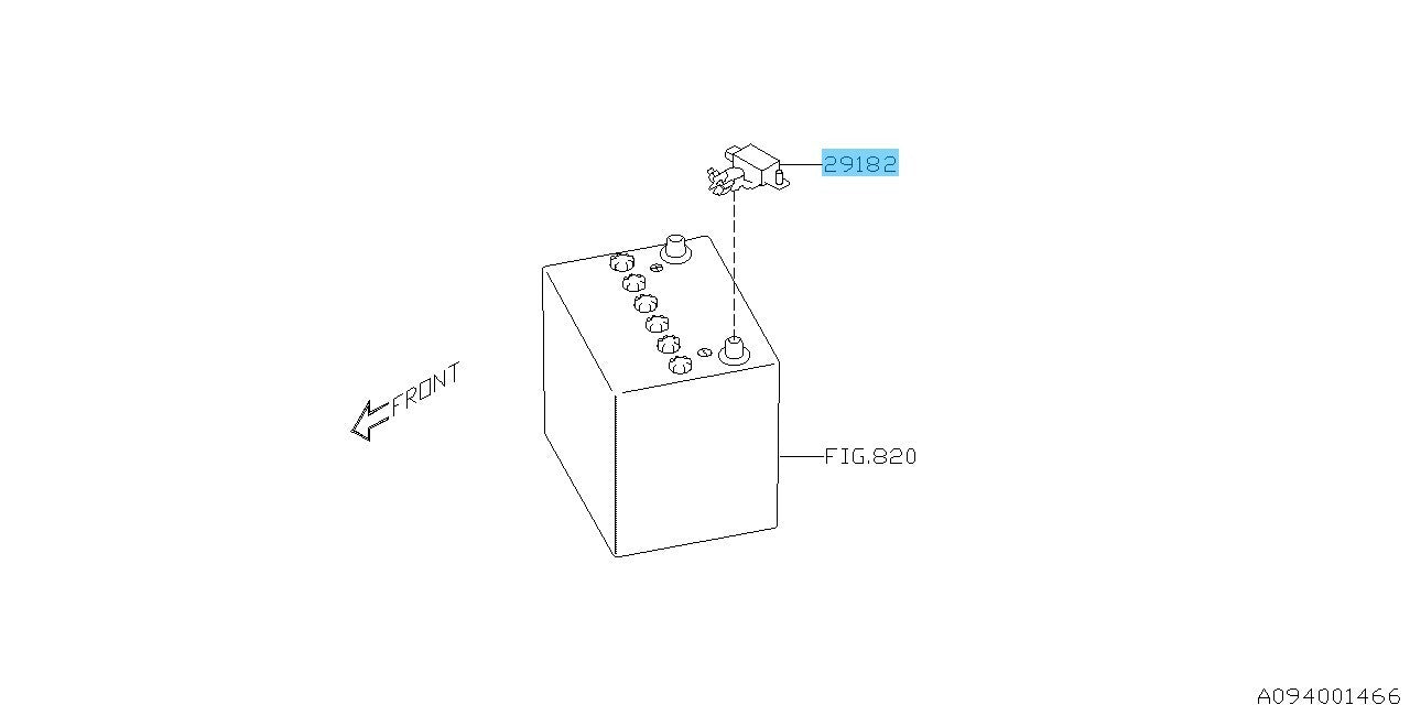 SUBARU CROSSTREK 2018-2023 Genuine Battery Sensor 29182AA140 OEM