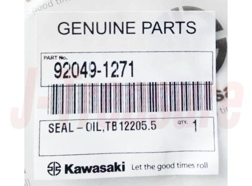 KAWASAKI NINJA ZX-6 ZX600# '90-02 Genuine Oil Seal 92049-1271(TB12205.5) OEM