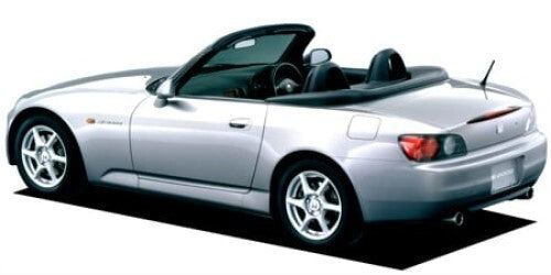 HONDA S2000 Genuine Floor Mat Set Black with Red Letters 83600-S2A-A01ZA OEM LHD