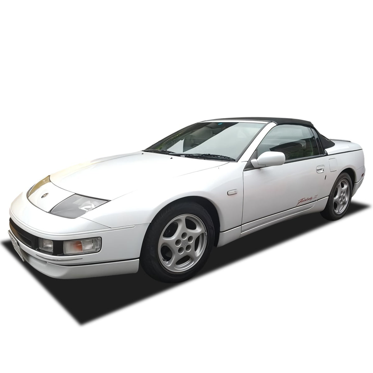 NISSAN 300ZX Z32 '90-96 Genuine Windshield Moulding Upper Center & Fastener Set