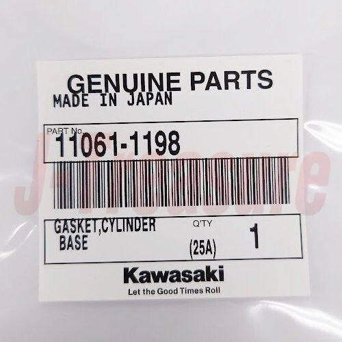 KAWASAKI KX250 2019-2024 Genuine Cylinder Base Gasket 11061-1198 OEM