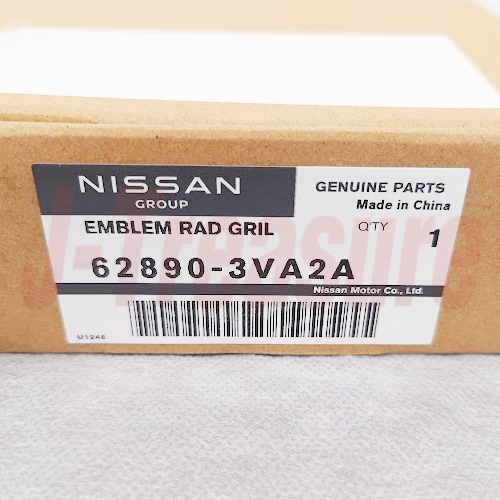 NISSAN VERSA NOTE E12X 2014-2019 Genuine Front Emblem 62890-3VA2A OEM