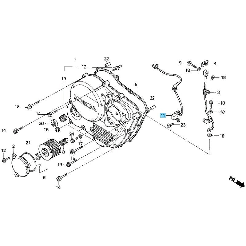 HONDA XR600R 1991-2000 Genuine Pulse Generator 30300-MN1-680 OEM