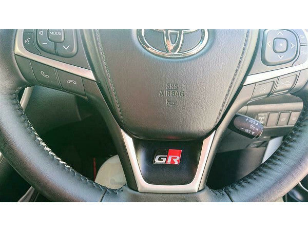 TOYOTA Genuine GR Sport Steering GR Emblem Gazoo Racing For Yaris Mark X Harrier