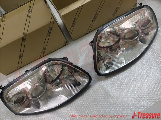 TOYOTA SUPRA JZA80 MK4 Genuine Headlamp Unit Assy RH & LH Set For Early Model