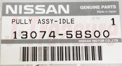 NISSAN SKYLINE R32 R33 R34 Genuine Idler Pulley & Tensioning Pulley Set OEM