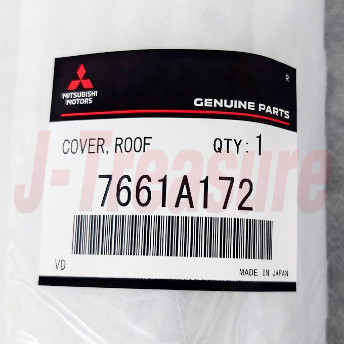 MITSUBISHI OUTLANDER SPORT GA#W '11-25 Genuine Roof Rack Cover Front RH 7661A172