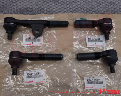 TOYOTA LAND CRUISER FZJ80 91-97 LX450 96-97 Genuine Tie Rod End 4Set OEM LHD