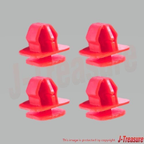 SUBARU IMPREZA WRX STI GDF 02-07 Genuine B Pillar Cover RH Clip x4 Set For Sedan