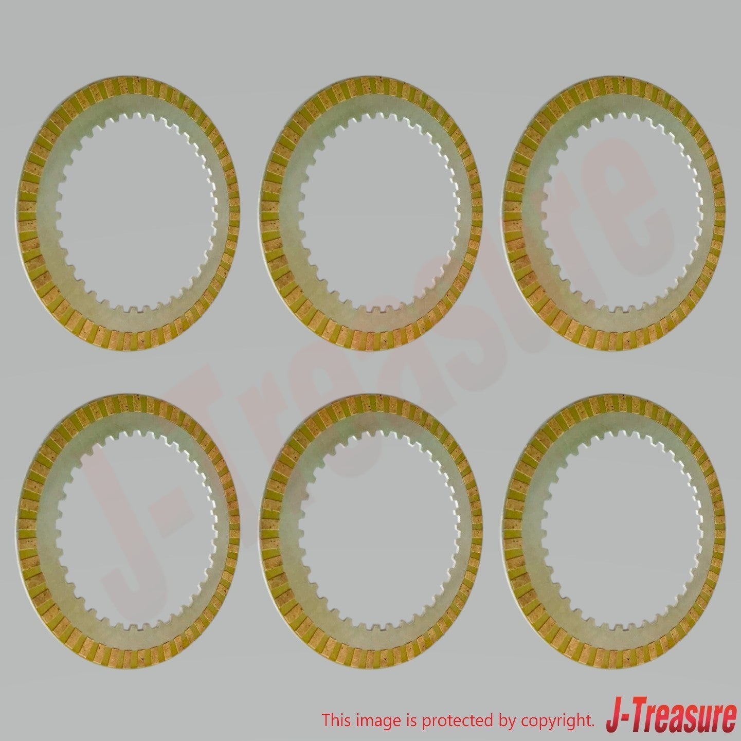 SUZUKI BOULEVARD VZR1800 M109R '11-23 Genuine Clutch Drive No.1 Plate x6 Set OEM