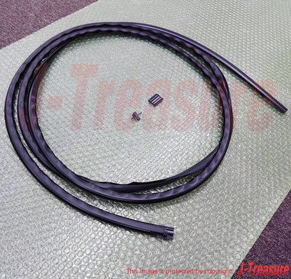 MAZDA RX-7 FD3S 93-95 Genuine Rear Grass Windshield Molding Clip & Joint Set OEM