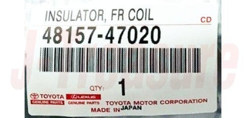 TOYOTA PRIUS ZVW30 '10-15 Genuine Front Coil Spring Insulator Upper RH or LH