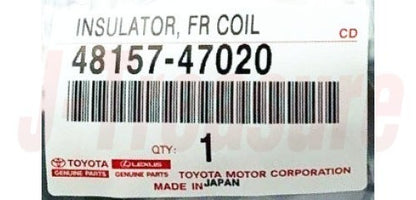 TOYOTA PRIUS ZVW30 '10-15 Genuine Front Coil Spring Insulator Upper RH or LH