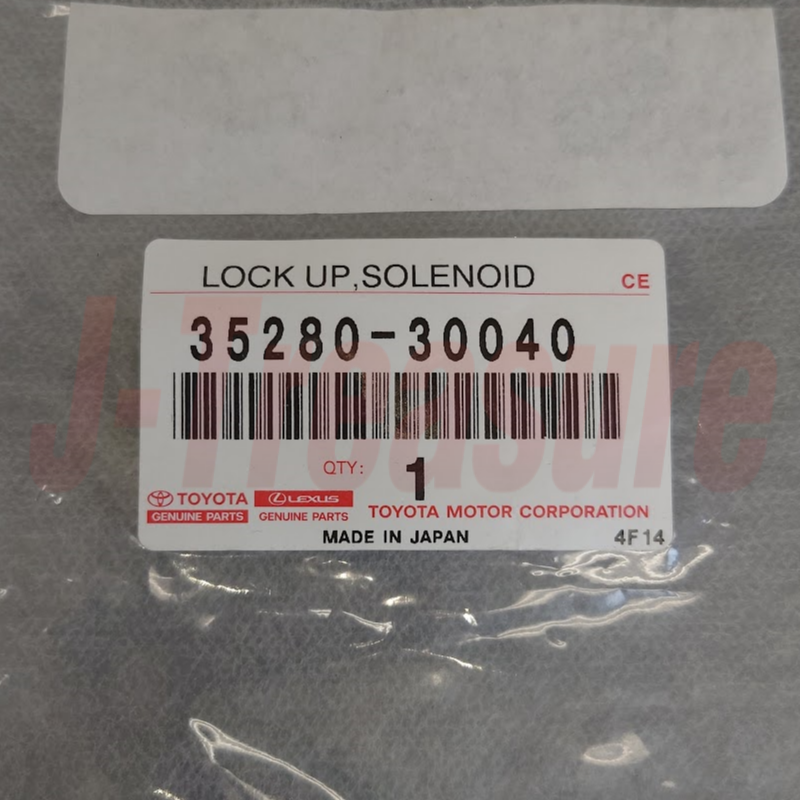 LEXUS GS300 98-05 GS400 GS430 Genuine Lock Up Control Solenoid Assy 35280-30040