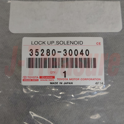 LEXUS GS300 98-05 GS400 GS430 Genuine Lock Up Control Solenoid Assy 35280-30040