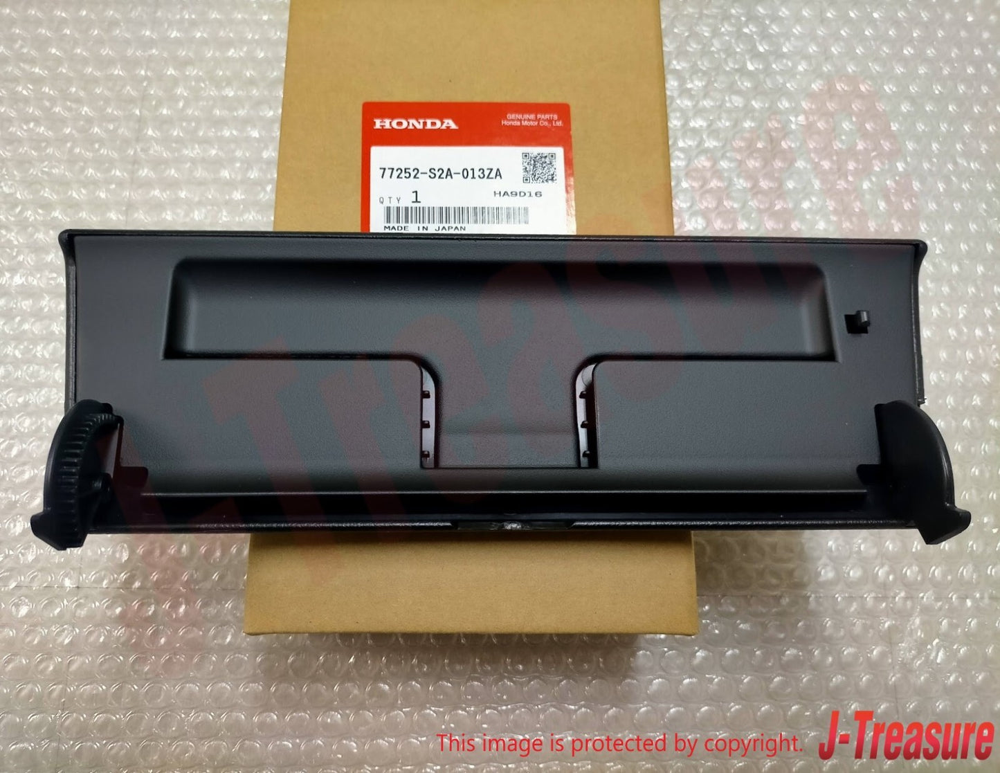 HONDA S2000 AP1 00-03 Genuine Graphite Black Radio Lid Cover 77252-S2A-013ZA OEM
