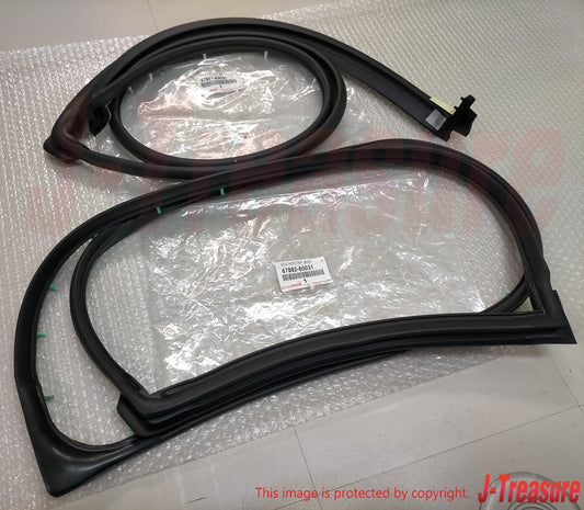 TOYOTA LAND CRUISER '90-08 Genuine Back Barn Door Weatherstrip RH & LH Set