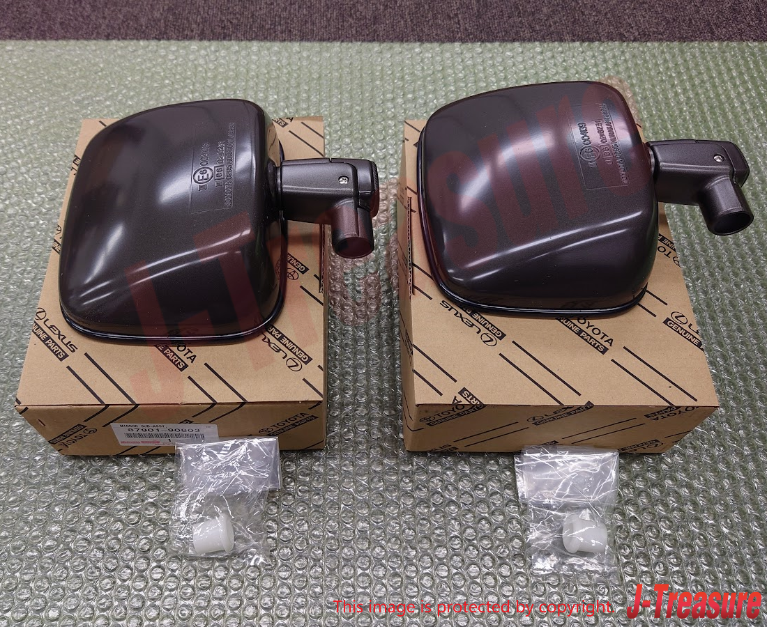 TOYOTA LAND CRUISER FJ40 FJ45 FJ43 HJ47 Genuine Door Mirror 87901-90803 2pcs OEM