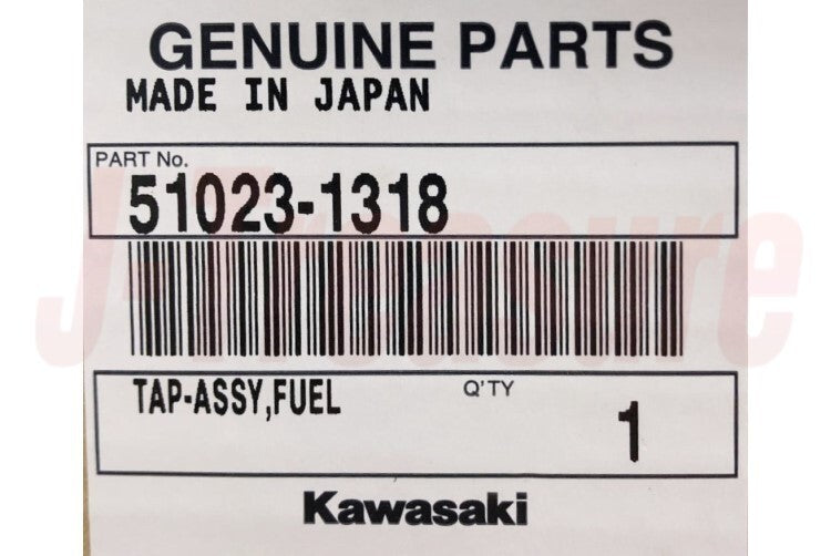 KAWASAKI ZX600 ZZ-R600 ZX600J 2005-2008 Genuine Fuel Tap 51023-1318 OEM