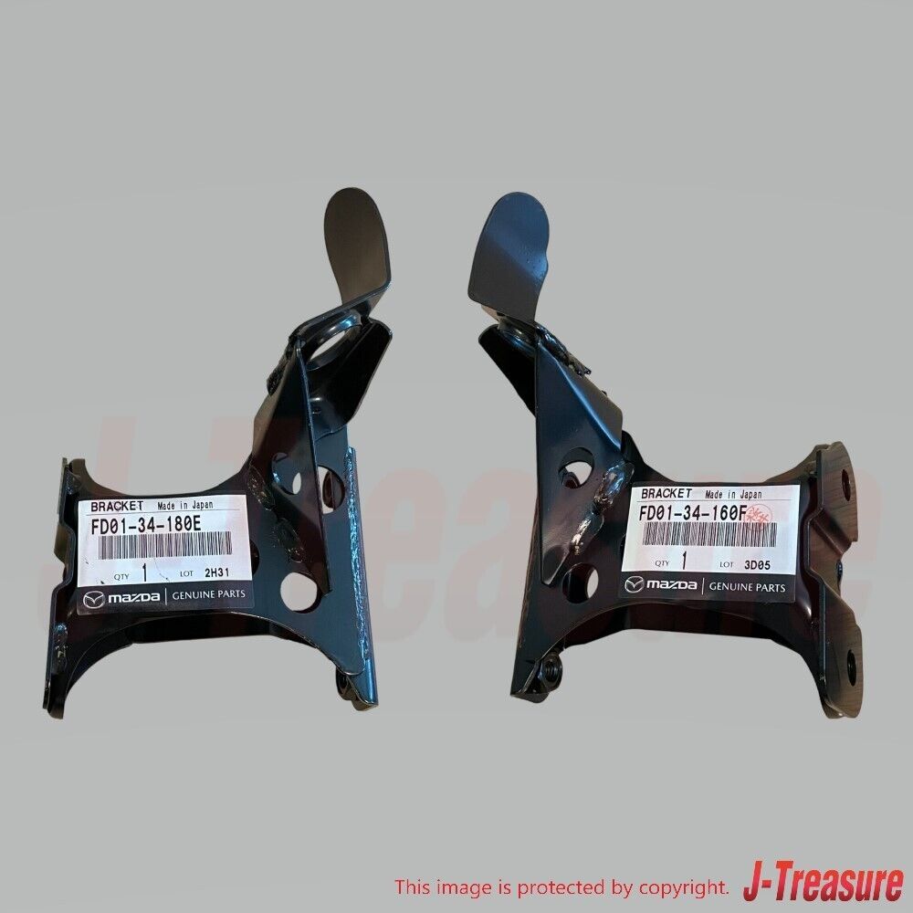 MAZDA RX-7 FD3S 1993-1995 Genuine Front Stabilizer Bracket RH & LH Set OEM