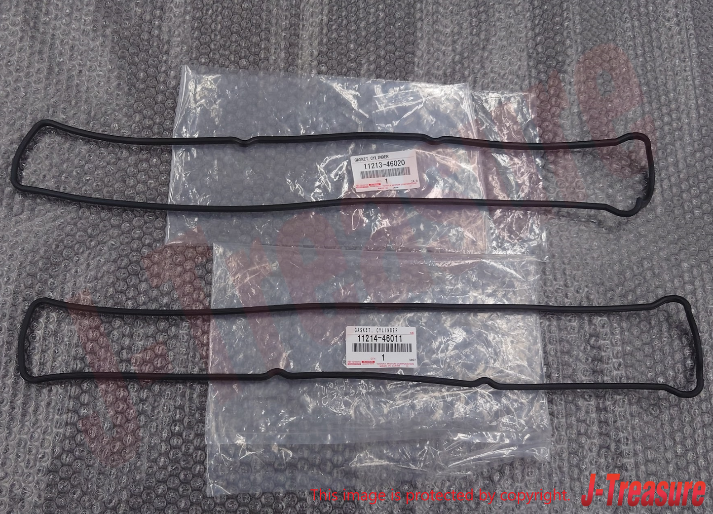 TOYOTA Genuine 2JZ-GTE Non VVTi Valve Cover Gasket 11213-46020 11214-46011 OEM