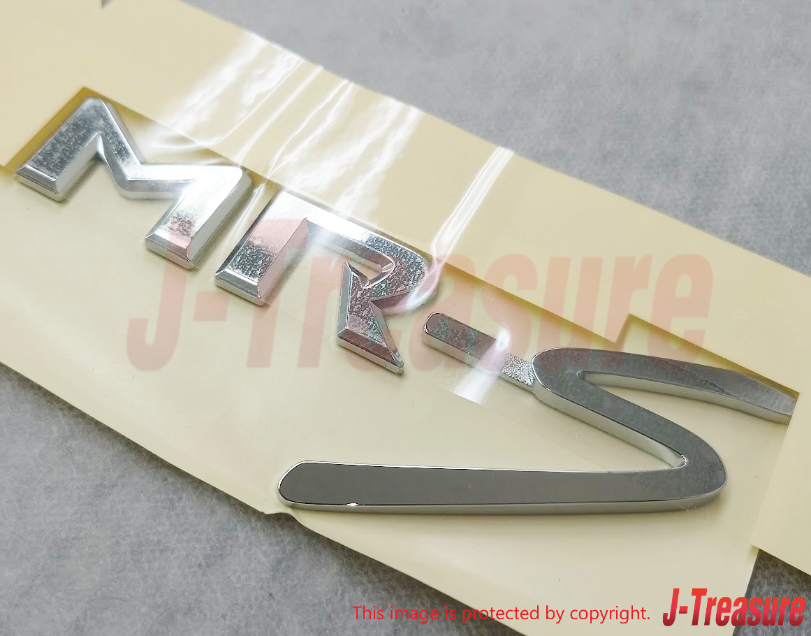 TOYOTA MR2 Roadster Spyder MR-S ZZW30 Genuine Rear "MR-S" Emblem 75471-17130 OEM