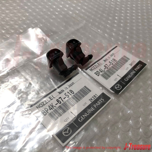 MAZDA MAZDA3 BK 04-09 Genuine Washer Nozzle RH & LH BP4L-67-510 BP4K-67-510 Set