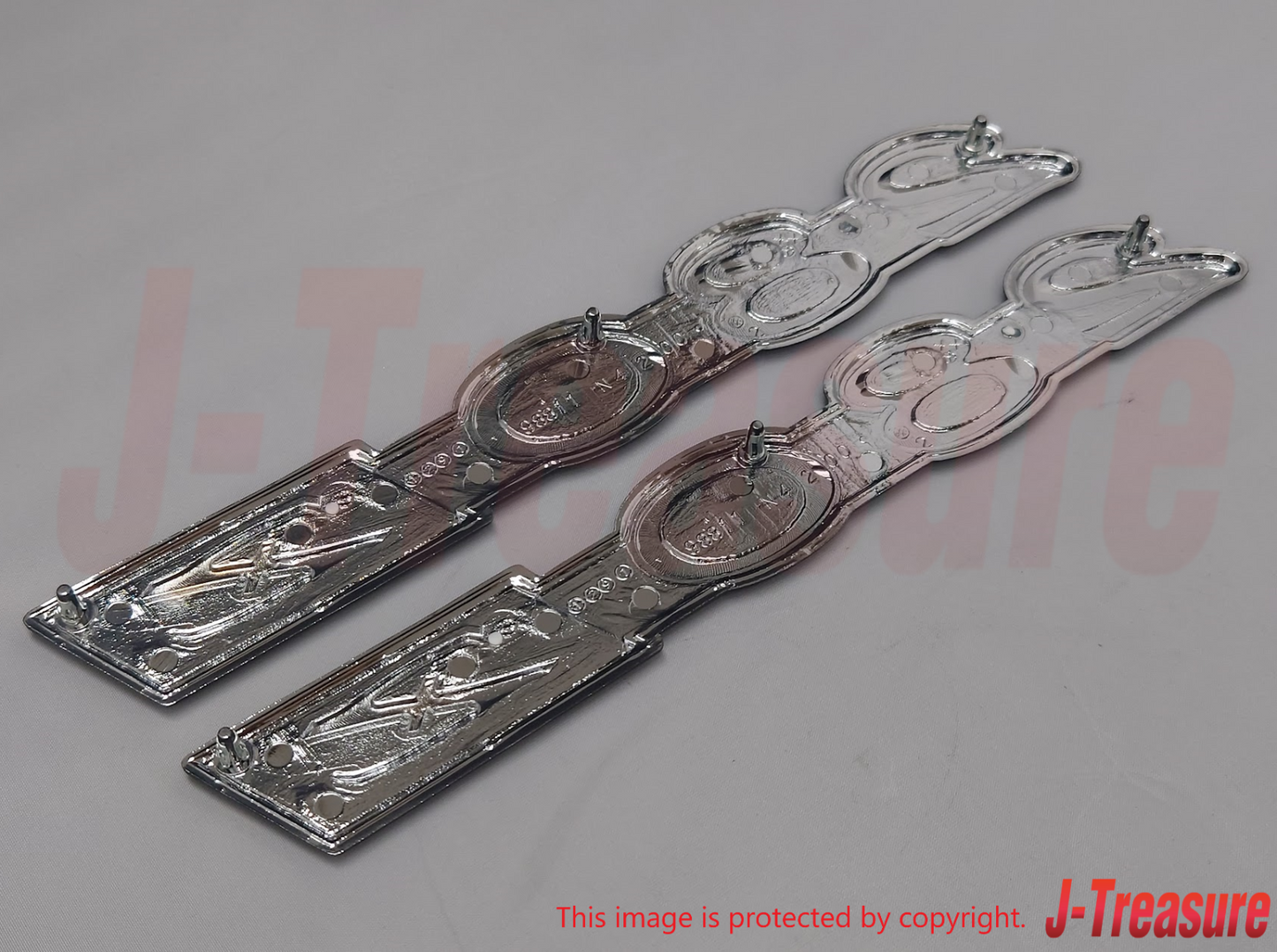 NISSAN 280Z S30 DATSUN Genuine Fender Side Emblem 98811-N4200 x2 Set OEM