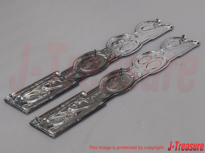 NISSAN 280Z S30 DATSUN Genuine Fender Side Emblem 98811-N4200 x2 Set OEM