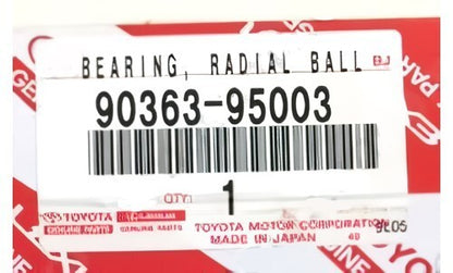 TOYOTA CAMRY ACV35 ACV45 01-10 Genuine Radial Ball Bearing 90363-95003 OEM