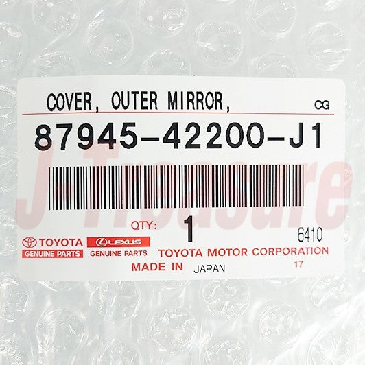 TOYOTA RAV4 AXAA52 2019-2024 Genuine Outer Mirror Cover Dark Blue LH OEM