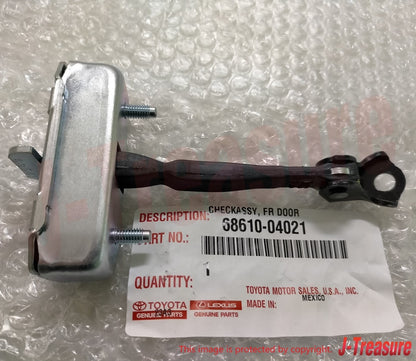TOYOTA TACOMA GRN2## 05-16 Genuine Front Door Check Assy RH LH 68610-04021 OEM