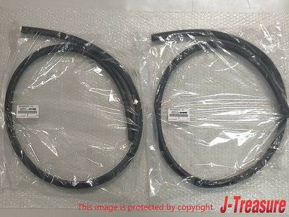 TOYOTA SUPRA JZA80 93-98 Genuine Front Door Weatherstrip Opening Trim RL Set OEM
