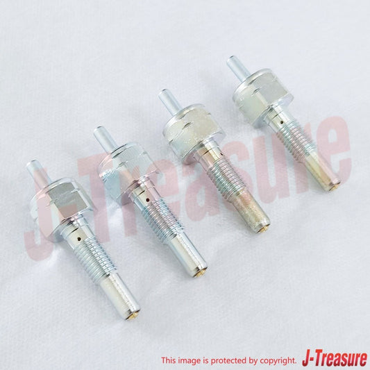 MAZDA RX-8 SE3P 04-08 Genuine Oil Injector Squirter Bolt Connector 4pcs Set OEM