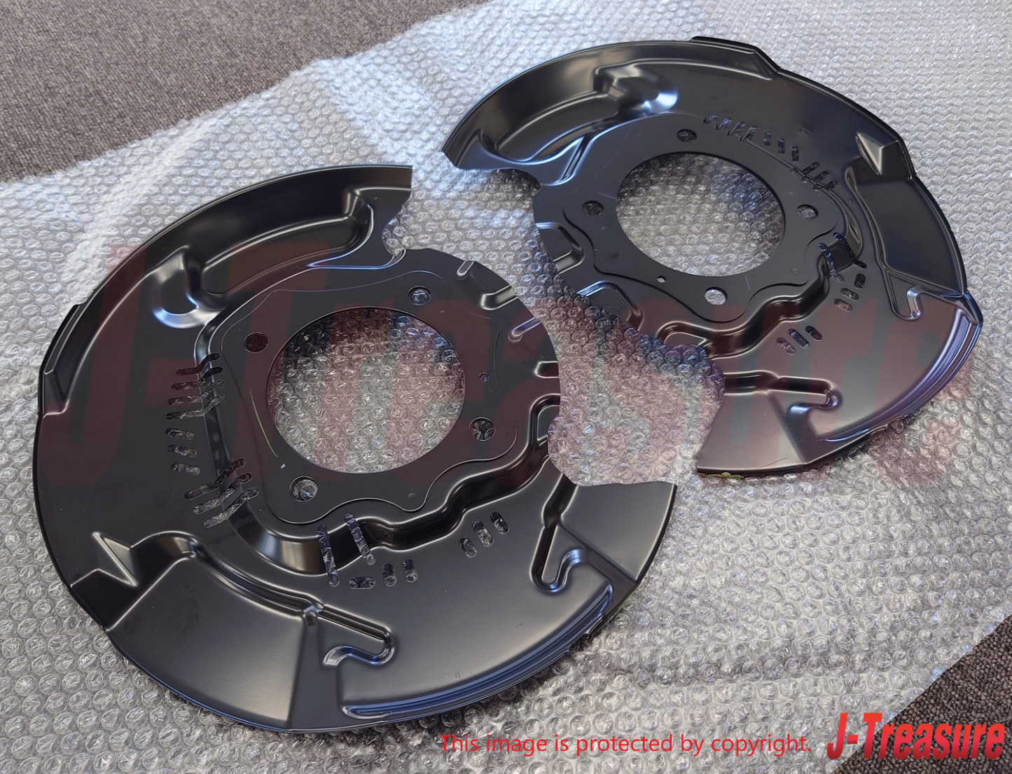 TOYOTA LAND CRUISER 200 LX570 08-15 Genuine Front Disc Brake Dust Cover Set OEM