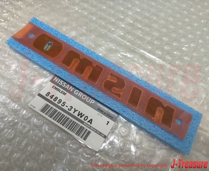 NISSAN GT-R NISMO R35 2009-2022 Genuine nismo Rear Emblem H4895-3YW0A OEM