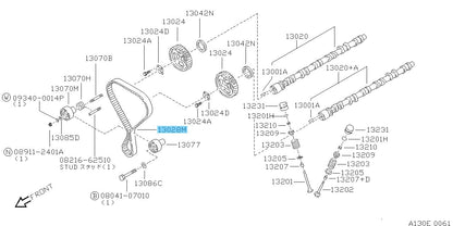 NISSAN SKYLINE GT-R R32/33/34 Genuine Pitwork Camchaft Timing Belt AY440-NS014