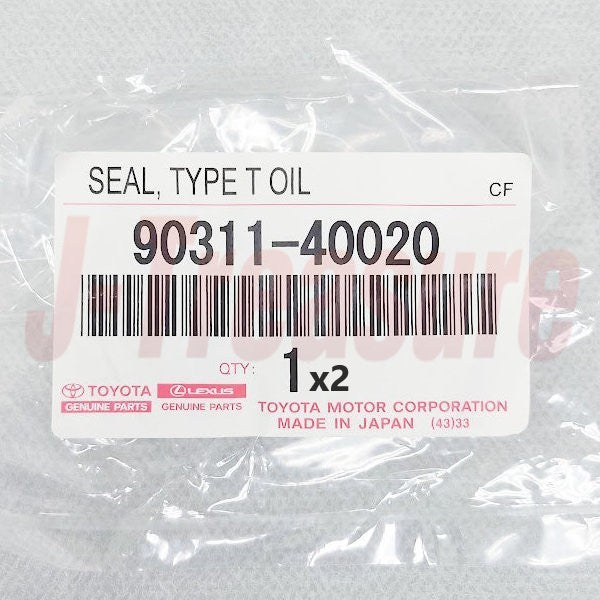 TOYOTA SUPRA JZA80 '93-98 Genuine Crankshaft Seal & Camshaft Oil Seal(x2) Set