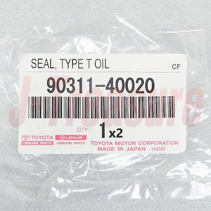 TOYOTA SUPRA JZA80 '93-98 Genuine Crankshaft Seal & Camshaft Oil Seal(x2) Set
