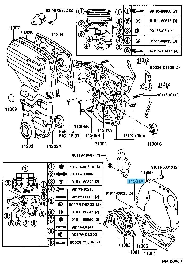 TOYOTA SUPRA MA70 1986-1992 Genuine Engine Rear Oil Seal 90311-80001 OEM