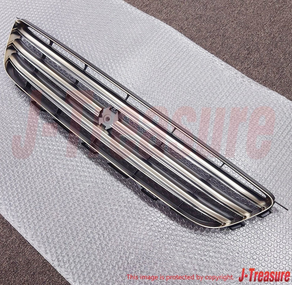 TOYOTA ALTEZZA 98-05 Genuine Radiator Grille Early Model & F/Emblem BK Set OEM