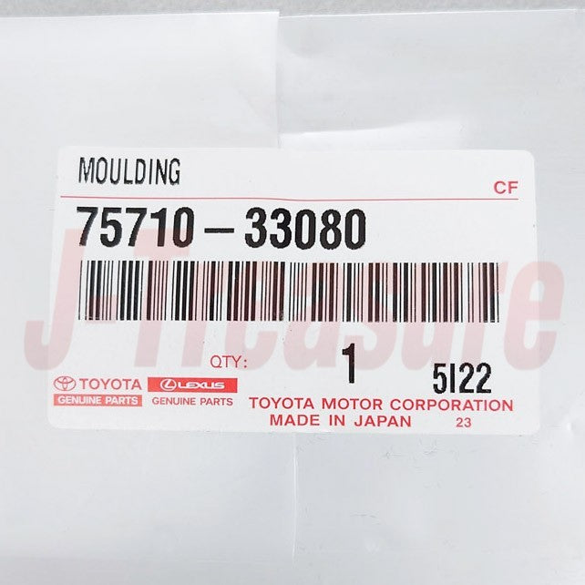 TOYOTA CAMRY ACV30 02-06 Genuine Fr/Door Belt Moulding Assy RH 75710-33080 OEM