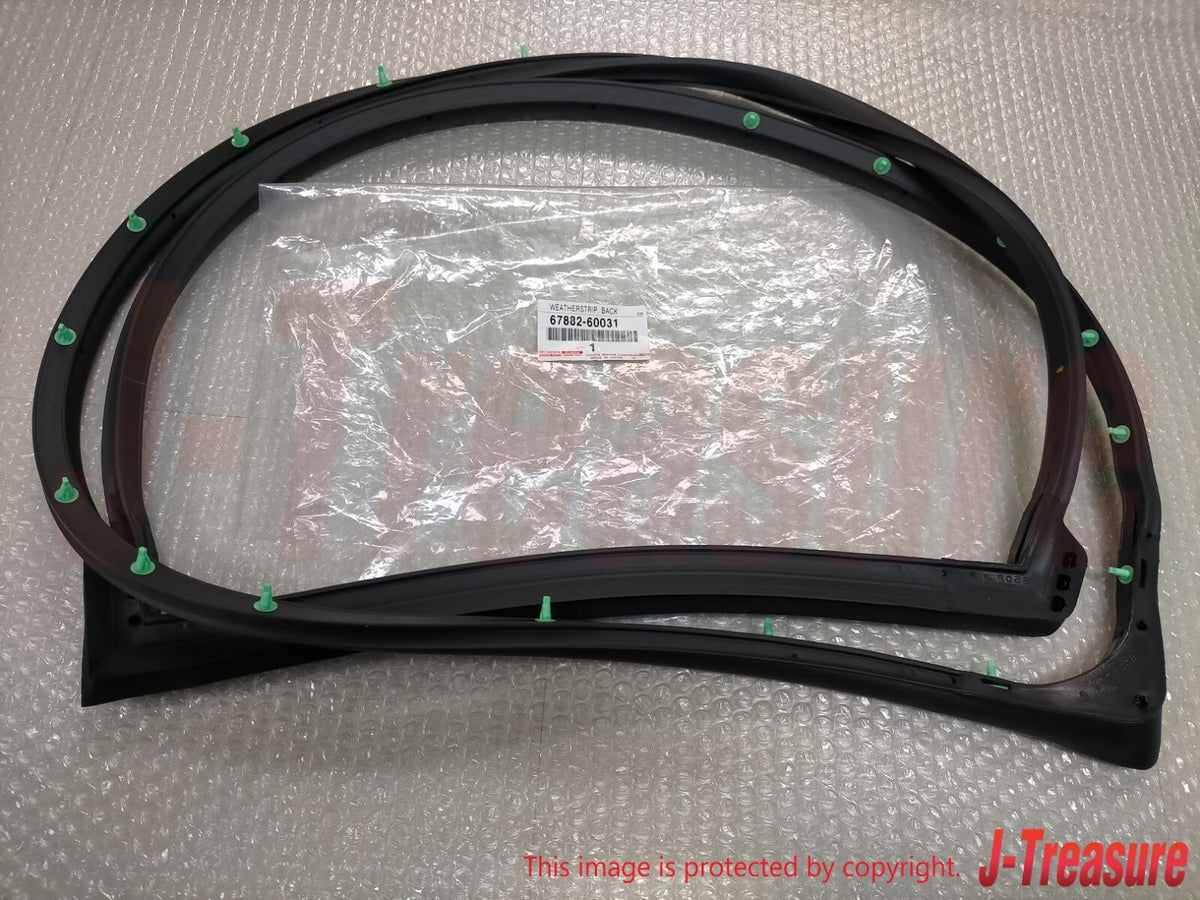 TOYOTA LAND CRUISER '90-08 Genuine Back Barn Door Weatherstrip RH & LH Set