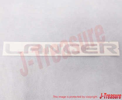 MITSUBISHI LANCER EVOLUTION EVO3 CE9A Genuine Rear Emblem Decal 3 Set OEM Parts