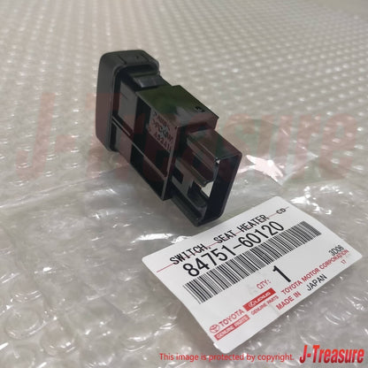 TOYOTA 4RUNNER GRN210 2003-2009 Genuine Seat Heater Switch LH 84751-60120 OEM