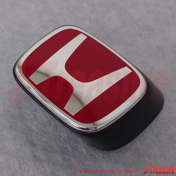 HONDA INTEGRA TYPE-R DC5 2005-2006 Genuine Red "H" Emblem Badge Front & Rear OEM