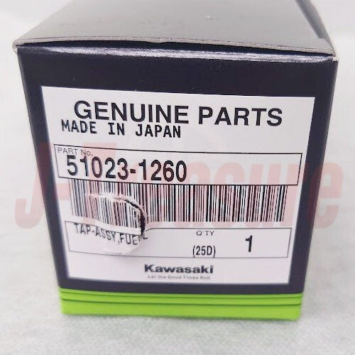 KAWASAKI VULCAN 800 DRIFTER VN800 2001-2006 Genuine Fuel Tap 51023-1260 OEM