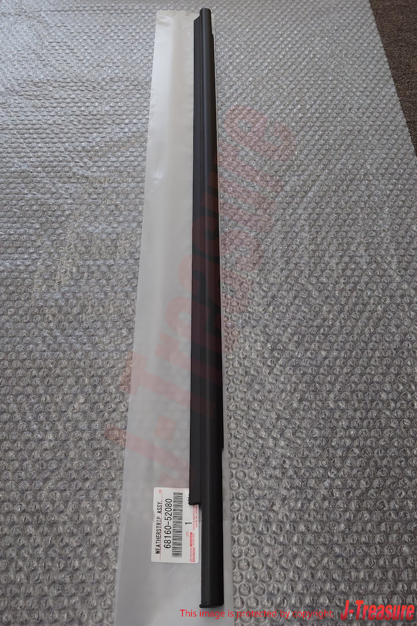 TOYOTA SCION xA NCP61 04-06 Genuine Fr/R Door Glass Outer Weatherstrip RH LH Set